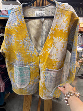 Load image into Gallery viewer, Indi &amp; Sai - Vintage Kantha Quilted  Reversible Jacket OOAK
