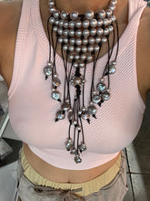 Load image into Gallery viewer, HC - OOAK Bad Donkey Platium Pearls Chocker
