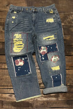 Load image into Gallery viewer, Jaded Gypsy - Garden Splatter Jeans

