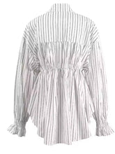 Load image into Gallery viewer, HC - Chic Denim Trim Shirt
