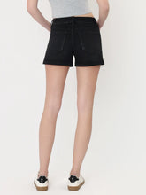 Load image into Gallery viewer, Rebecca Super Soft Black Cuffed Shorts
