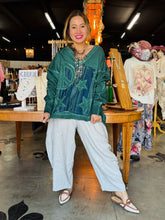 Load image into Gallery viewer, I Love Linen - Gray Linen Harem Pants
