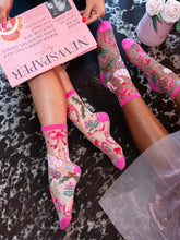 Load image into Gallery viewer, Sock Candy - Balletcore Sheer Crew Sock
