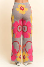 Load image into Gallery viewer, Floral Printed Cozy Soft Full Casual Knit Pant
