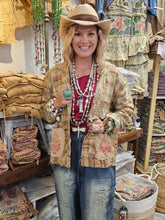 Load image into Gallery viewer, A Rare Bird -  Honey Beige Floral  Jacket
