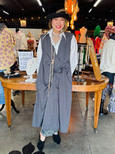 Load image into Gallery viewer, HCB - Vintage Relaxed Sleeveless Vest/Dress/Duster
