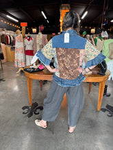 Load image into Gallery viewer, Camille &amp; Company - Floral Chambray Top
