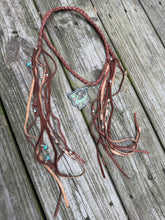 Load image into Gallery viewer, A Rare Bird- Tung Braided Leather Necklace
