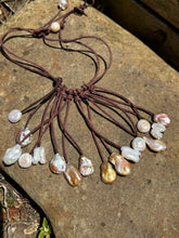 Load image into Gallery viewer, HC - 16 Angels 2Fer Pink Pearls Necklace OOAK
