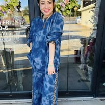 Load image into Gallery viewer, HC - CoCo Snuggle Pant Tie Dye Side Leopard
