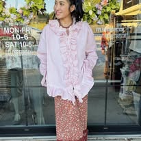 Load image into Gallery viewer, A Rare Bird - Pink Ruffle Top
