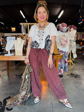 Load image into Gallery viewer, I Love Linen -  Tiger Print Harem Pants
