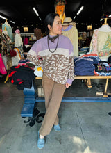 Load image into Gallery viewer, Carole Christian - Leo Color Block Sweater - Lavender
