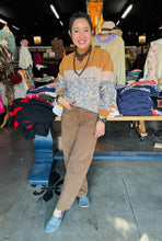 Load image into Gallery viewer, Carole Christian - Leo Color Block Sweater - Rust
