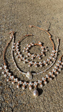 Load image into Gallery viewer, HC - Queen Crown White Pearls  Necklace ( Supper Rare ) 14”-18”
