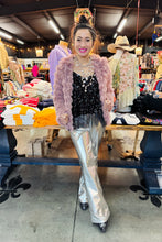 Load image into Gallery viewer, Carole Christian - Eyelash Jacket - Lavender
