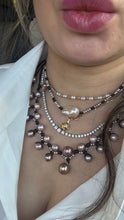 Load image into Gallery viewer, HC - Queen Crown  Pink Pearls Big Ball Necklace ( Supper Rare ) 16"-20"
