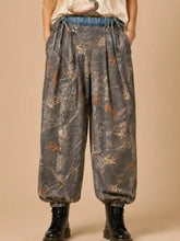 Load image into Gallery viewer, J.nna - The Woodland Denim-Trim Joggers
