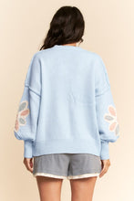 Load image into Gallery viewer, Davi &amp; Dani - Multi Floral Patchwork Long Sleeve Sweater Top
