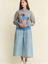 Load image into Gallery viewer, J.nna - Capri Flared High Waist Jeans
