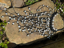 Load image into Gallery viewer, HC - Handmade Lady Extremely Rare Platium Pearls Necklace OOAK
