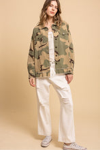 Load image into Gallery viewer, Peace Camo Jacket ship 9-15
