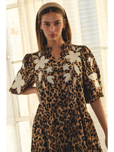 Load image into Gallery viewer, Oddi - Leopard Printed Babydoll Dress
