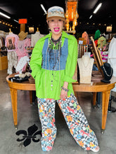 Load image into Gallery viewer, Turquoise Haven - Zipper Denim Vest
