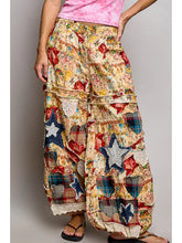 Load image into Gallery viewer, Pol - Patch Elastic Waistband Adjustable Button Woven Pants
