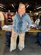 Load image into Gallery viewer, A Rare Bird - Denim Ruffle Top
