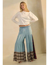 Load image into Gallery viewer, ODDI - Color Block Tiered Pants
