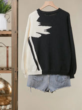 Load image into Gallery viewer, HCB - Sun Graphic Knit Sweater
