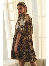 Load image into Gallery viewer, Oddi - Leopard Printed Babydoll Dress
