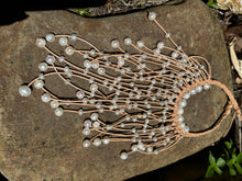Load image into Gallery viewer, HC - Handmade Lady White Pearls Necklace
