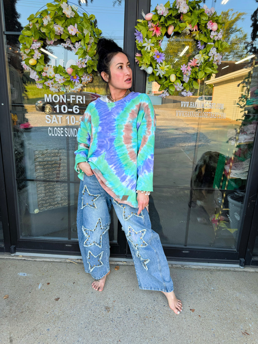 Jaded Gypsy - Tie dye Top