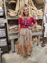 Load image into Gallery viewer, A Rare Bird - Ragged Rose Skirt
