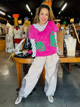 Load image into Gallery viewer, Wash Tiger Tee Hot Pink
