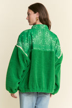 Load image into Gallery viewer, Teddy Sherpa Paisley Print Jacket
