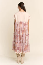 Load image into Gallery viewer, Davi &amp; Dani - Angel Printed French Terry Top Bottom Midi Dress

