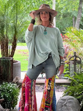 Load image into Gallery viewer, Jaded Gypsy-Be Free Top - Sea Foam
