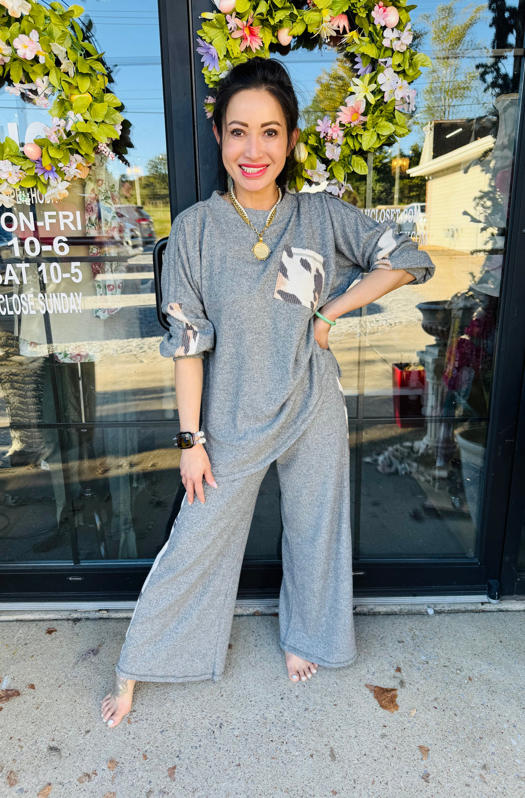 HC - CoCo Snuggle Top Side Leopard