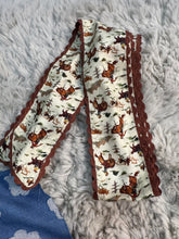 Load image into Gallery viewer, I Love Linen - Silk Twilly Scarf With Ric Rac
