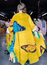 Load image into Gallery viewer, Butterfly Linen Duster
