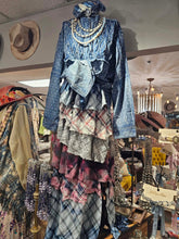 Load image into Gallery viewer, A Rare Bird - Ruffle Flannel Skirt
