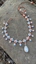 Load image into Gallery viewer, HC - Queen Crown White Pearls Big Ball Necklace ( Supper Rare ) 16"-20"
