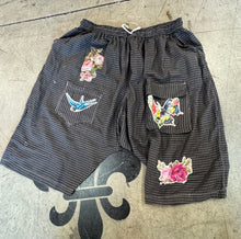 Load image into Gallery viewer, Indi And Sai - Patchwork Harem Pant Cargo Pcket
