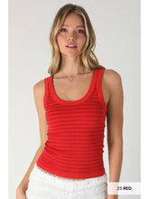 Load image into Gallery viewer, NIKIBIKI - Reversible Striped Tank Top
