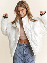 Load image into Gallery viewer, J.NNA - Winter Mock Neck Puffer Jacket
