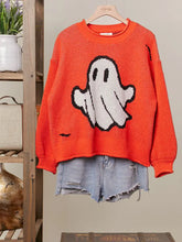 Load image into Gallery viewer, HCB - Halloween Spooky Face Ghost Knit
