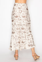 Load image into Gallery viewer, Origami - Long Satin Skirt - Old West

